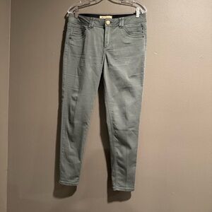 Democracy Absolution  Green Jean Pant Size 10